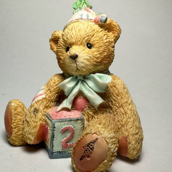 Cherished Teddies - "Two Sweet Two Bear" Age 2 # 8P84/355 Hamilton Gifts - Picture 8 of 8